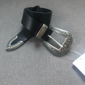 Ecote Metal-Tipped Leather Belt - Urban Outfitters